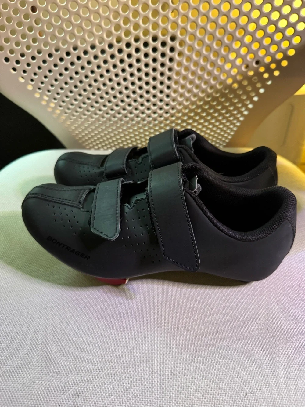 Bontrager Women's Black Cycling Shoes with Velcro Straps - size 38